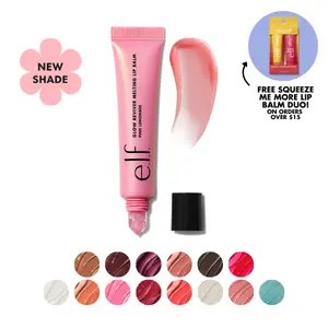 e.l.f. Glow Reviver Melting Lip Balm, Hydrating Lip Balm High-Gloss Shine and Buildable Color 15.4mL