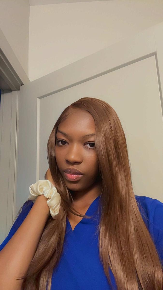 Item: Chocolate Brown, Length 20 inch