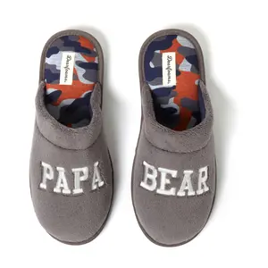 Dearfoams Men's Dad Novelty Scuff Slipper