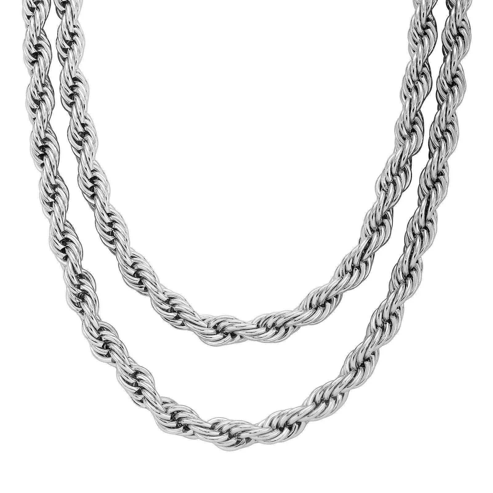 Silver,Width: 8mm, Length: 22inch