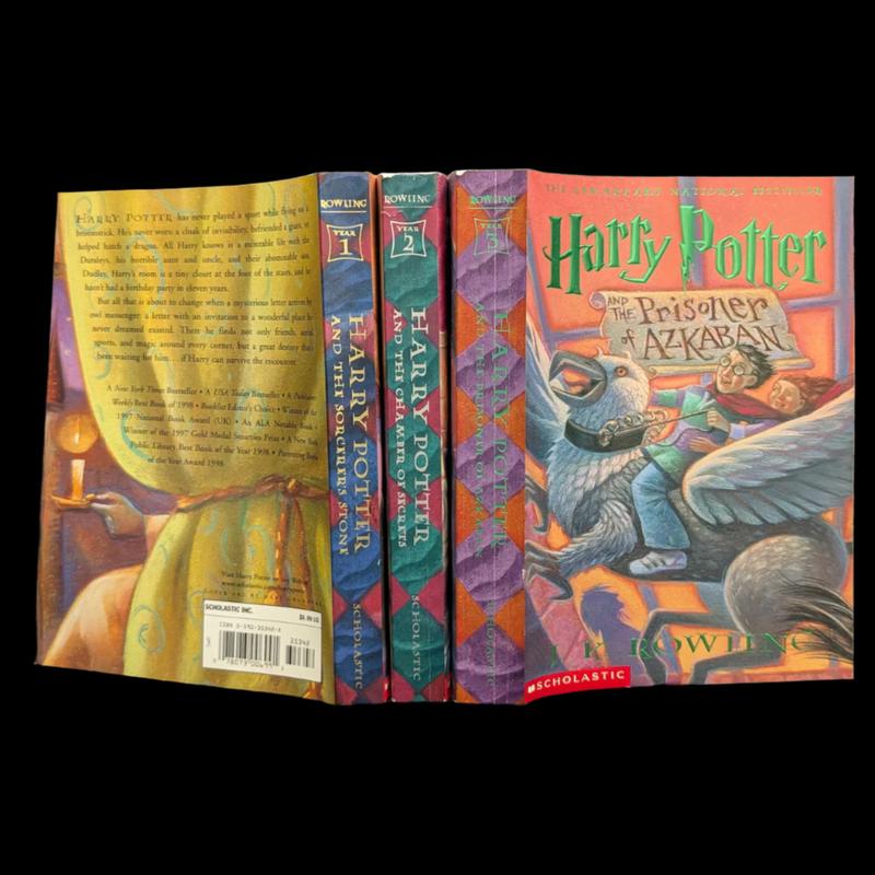 Harry Potter Paperback Book Set by J.K. Rowling (Illustrated by Mary Grand-Pré), Mixed Printings 🧙‍♂️⚡️🦉