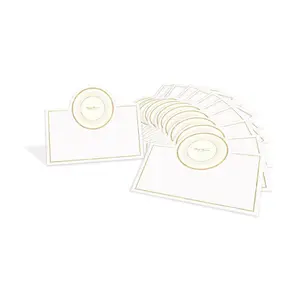 Gold Passover Place Cards Caze