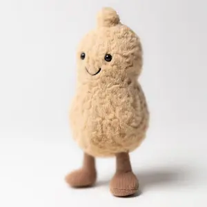 Amuseables Peanut Stuffed Toy, 6 inches - Food Plush - Fun Gift Idea, Plush Toy, Dog Toy