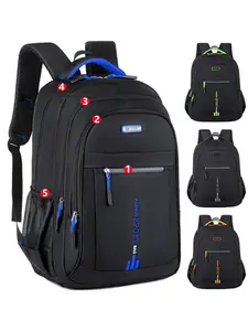 Men's Large Capacity Travel Backpack, Adjustable Straps, Multi-Pocket Business & School Bag, Student Backpack, Durable Backpack, Travel Backpack