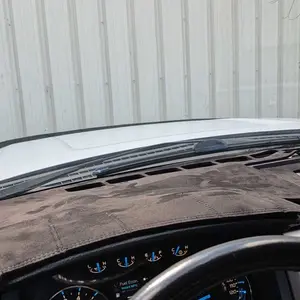 Canvcle Custom Fit Dash Mat for Ford F-150 F150 Pickup 2009-2014 UV Protection High-Quality Suede Non-slip Dashboard Cover Mat