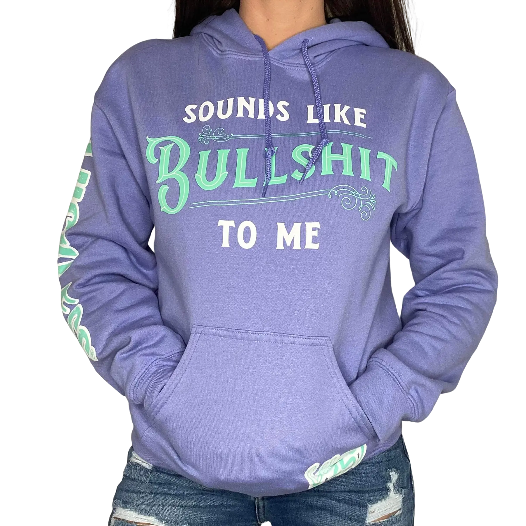 Sounds like BS Hoodie by Luckless Outfitters - Limited Edition Violet!!