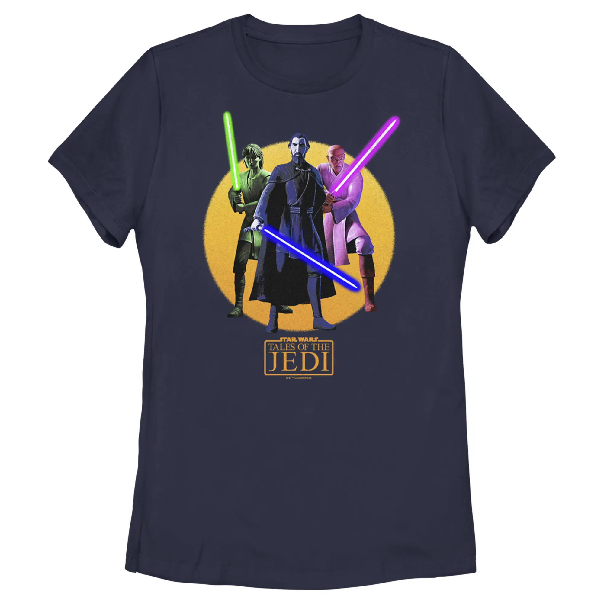 Women's Star Wars: Tales of the Jedi Lightsaber Jedis T-Shirt