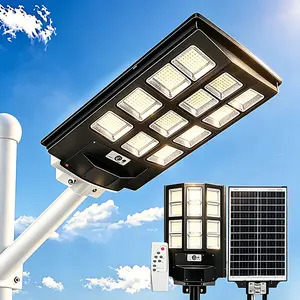 Solar Outdoor Sensor Wall Light motion sensor light, 768 LED Beads, lumens light Large Battery, IP66 Waterproof, Light/Time Control, Human Motion Sensor, Smart Remote Control, 270-Degree Wide 3-Sided Illumination for Home Improvement, Solar Light Outdoors