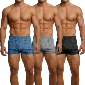 Muscle Cmdr Men's Sports Fitness Bodybuilding Shorts, 3-inch Quick-Drying Shorts