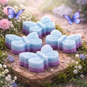 Glow Up Vibery Butterfly Garden Wax Melts | Handmade Soy Wax Melts