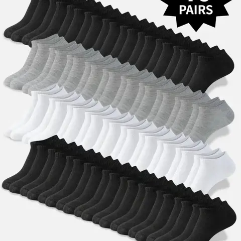 40/30/15 Women's Solid-Color Short Socks (Set of 3), Casual, Comfortable, Breathable Solid-Color Socks, White Socks, Breathable Plain Socks