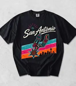 Vintage Go Spurs Go Shirt, San Antonio Basketball Fan Tee, Spurs Game Day Shirt, Retro Basketball Team Spirit Gift, Easy Care, Machine Wash Safe, Classic Styles, Never Go Out of Fashion