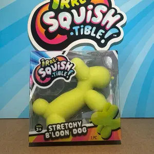 Stretchy Balloon Dog Squishy Toy -  Satisfying Stress Relief Fidget