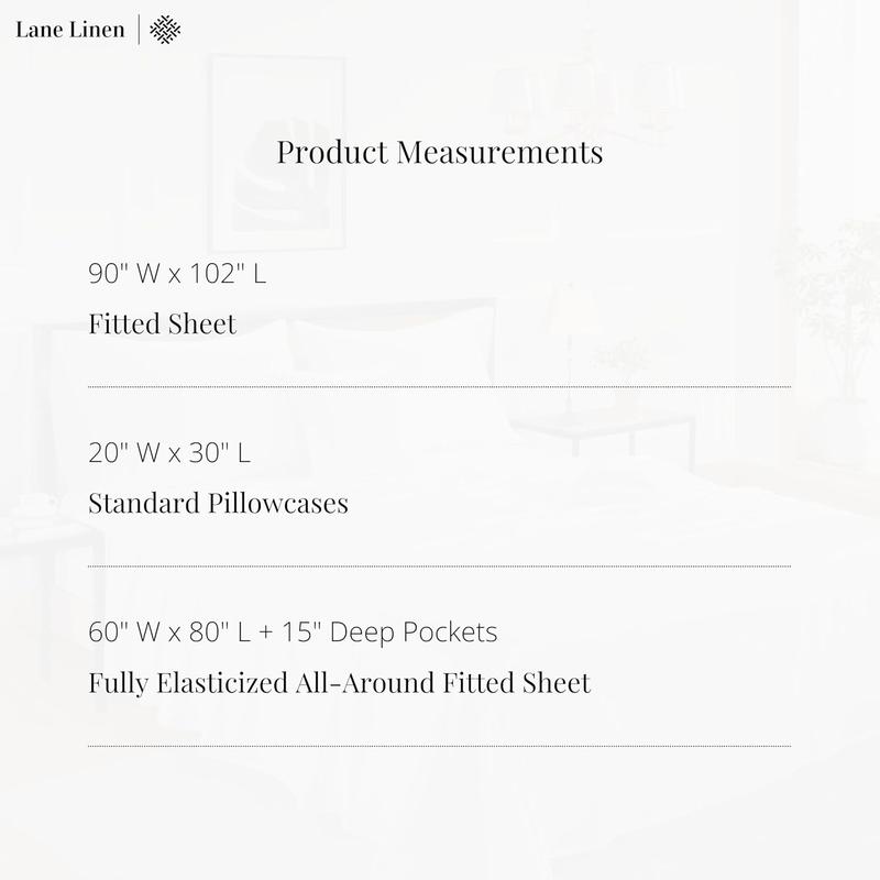 % Full Size Sheets Set 600 Thread Count, Luxury Hotel Style Sateen Weave for Soft Finish, Machine wash Bedding Sheets & Pillowcase Set, Deep Pocket Full Sheets - Ivory
