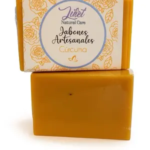 Linét Natural Care Turmeric Orange Soap - Gentle Cleansing