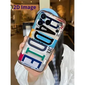 2D Image BADDIE Pattern TPU Shockproof Soft Case With License Plate Design. Suitable For IPhone 17, 17 Air, 17 Pro, 17 Pro Max, 16, 15, 14, 13, 12, 11, Pro Max, X, XS, Plus, Mini, 16E/SE4, And Also Galaxy A14/15/16/35/36/53/54,S21/22/23/24/25/26 Ultra.