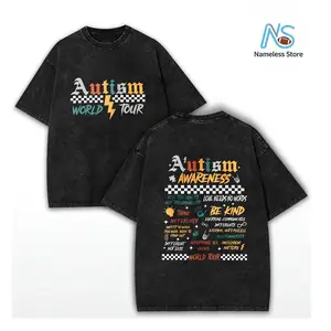 Autism World Tour T-shirt, Autism Awareness Month Gift, Neurodiversity Tee, Sped Teacher, Autism Mom T-shirt, Autism Teacher Gift