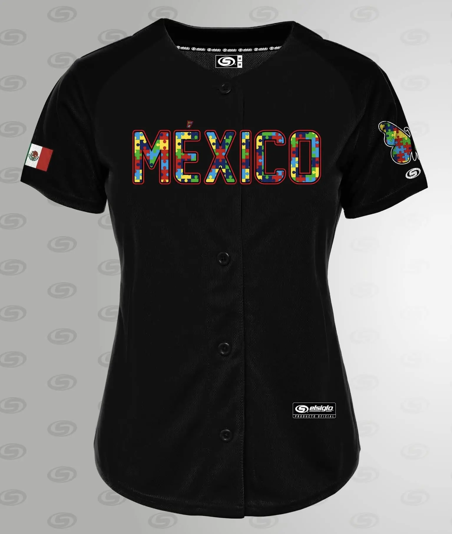 Women’s (black) Autism Awareness jersey