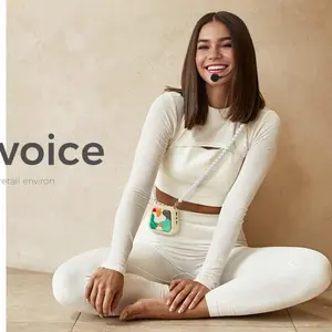 COHYAN Wired & Wireless Microphone System, Portable Voice Amplifier with Wired Headset Mic & Belt Clip, Pink/Beige/Black, Ideal for Teachers, Singers, Yoga, Classroom, Training, Speech, Meeting & Tour Guide MothersDay2026