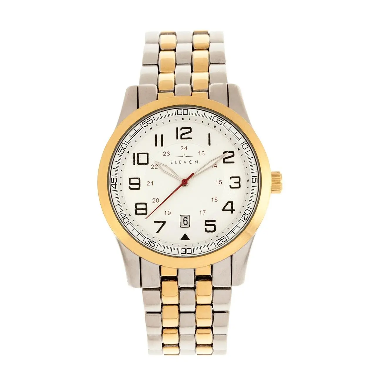 Elevon Men's Garrison Two-Tone White Dial Watch Elevon Men's Garrison Two-Tone White Dial Watch
