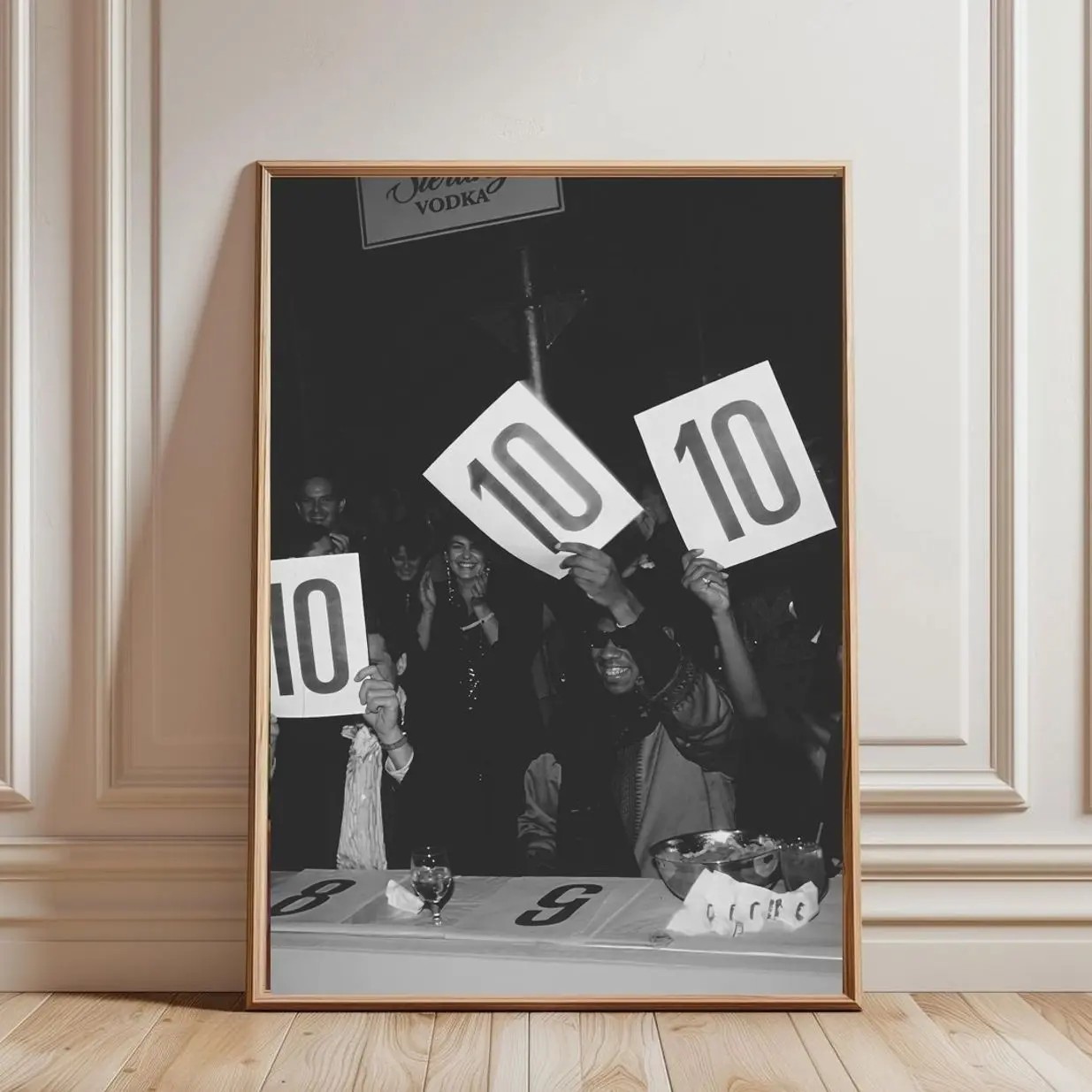 10 Point Scoreboard, Motivational Poster Print, Black And White Print, Hypebeast Wall Art, Performance Rating Sheet