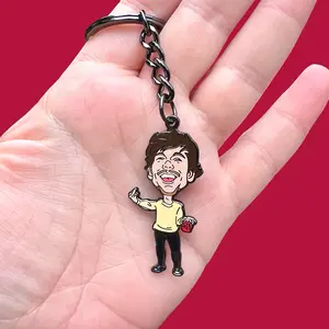 Louis Tomlinson Enamel Keychain