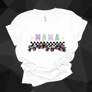 Mama -Monster Truck T-Shirt Comfort Shortsleeve