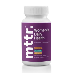 mttr Women's Daily Health Multivitamin + Antioxidants for Energy Boost Muscle Support Mental Clarity and Immune System Support