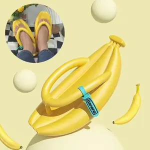 BananaBreeze Soft Flip-Flops, SunnyBanana Beach Slippers, Banana Bliss Flip-Flops