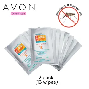 2-Pack (16 ct) Skin So Soft Bug Guard Plus Picaridin Towelettes