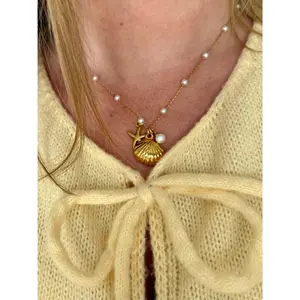 Pearl Seashell Necklace