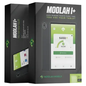 Moolah Wireless M1 Plus 10.1" Tablet – HD Display, Moolah OS, Facial Recognition, 3 Free Months of Service