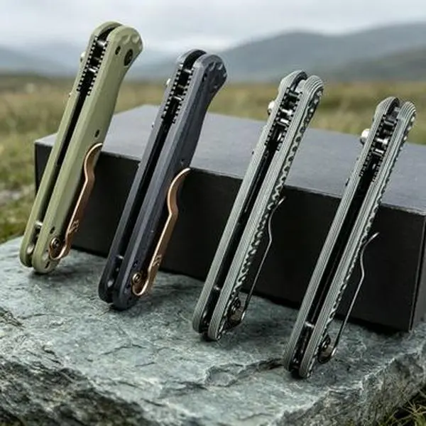 D2 Steel Blade EDC Folding Tool Set with Tough G10 Handle - Camping & Outdoor Gear, Male Gift for Men Outdoor Practical Tool Outdoor Tools