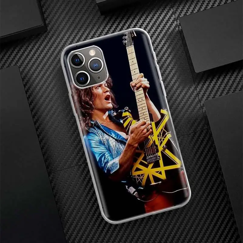 Eddie Van Halen Graphic Guitar Phone Case For iPhone 17 16 15 14 11 Pro Max  13 Plus 12 - TikTok Shop