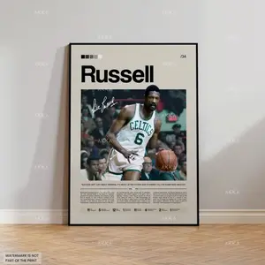Bill Russell - Boston Celtics poster