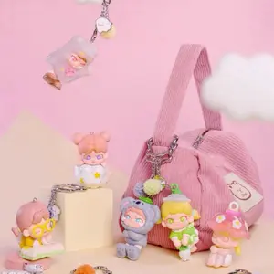 TNTSPACE BABYDORA Little Moments Series Keychain Blind Box Figurines - Cute Desktop Ornaments & Creative Gift for Collectors
