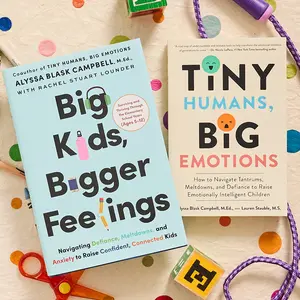 Emotionally Intelligent Parenting: Tiny Humans, Big Emotions & Big Kids, Bigger Feelings - 2 Book Bundle