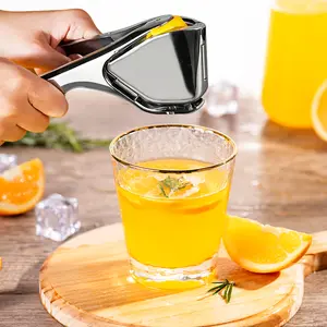 【AREL】Stainless Steel Manual Juicer | Heavy-Duty Lemon Squeezer, Professional Handheld Citrus Press for Lemons, Limes & Oranges, Easy to Clean Kitchen Essential food gadget