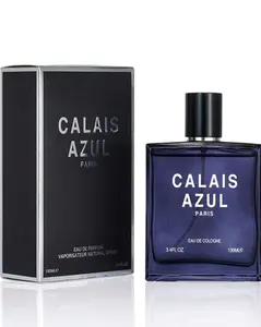 LOVALI CALAIS AZUL PARIS EAU DE PARFUM COLOGNE FOR MEN, 100ML/3.4 FL.OZ