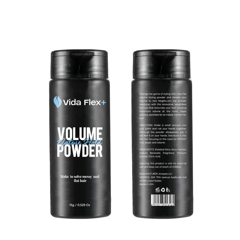 Hair Styling Powder - Volumizing, Texturizing, Mattifying for Natural Matte Look - For Men - 15g BY Vida Flex