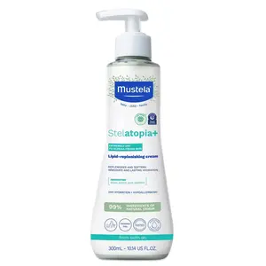 Mustela Stelatopia + Lipid Replenishing Baby Eczema Cream - Fragrance Free -
