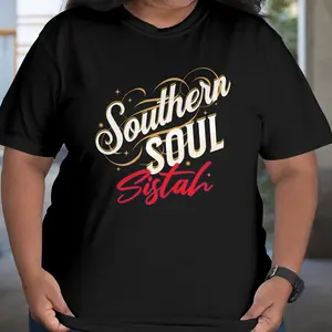 Southern Soul Sista Tshirt Womens Graphic Tee, Trail Ride, Concert Shirt, R&B Music, Western Wear, Southern Soul Music, Western Shirt,