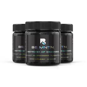 BE MNTN - Shilajit Ashwagandha Tongkat Ali - Men's Multivitamin Gummies Healthcare Supplement non-gmo formula