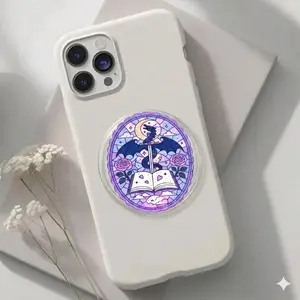 Fantasy Dragon Kindle Grip: Bookish MagSafe Phone Grip