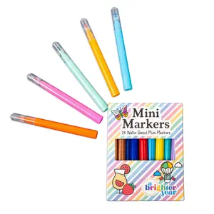 Mini Markers - 24 Water Based Mini Markers