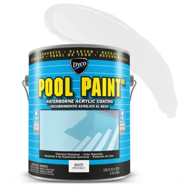 ICP Construction  1 gal Pool Paint - White