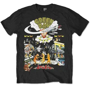 Green Day 1994 Dookie Live Tour Punk Rock OFFICIAL Tee T-Shirt Mens Unisex