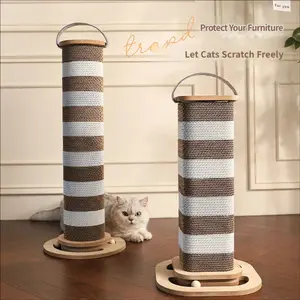 Cat Scratcher Cardboard Pad Replacement Insert, Thickened Wear-Resistant Corrugated Scratch Board for Indoor Cats, Reversible Cat Toy Lounge Mat