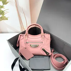 Pre-owned Balenciaga Leather Shoulder Bags 7.8'' R3309 Shoulder Bag C536822348 0405 T3 Mia