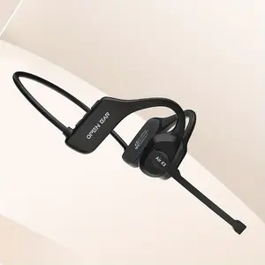 Bone Conduction Wireless Headset - Open-Ear Electronic Audio Device with Noise Reduction, Suitable for Sports (Cycling, Running), Work and Indoor-Outdoor Use